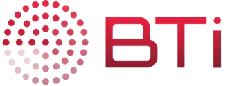 A logo featuring "BTi" with a modern red dot design, representing a gaming and betting platform, associated with the KuyaPlay slot experience.