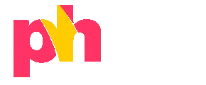 The PH366 logo featuring bold pink, yellow, and white typography with a dynamic, modern style, displayed on a transparent background, representing a lively and engaging legit online casino platform.
